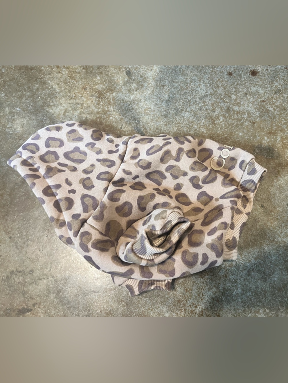 Comfrt Leopard Paw Hoodie- XS